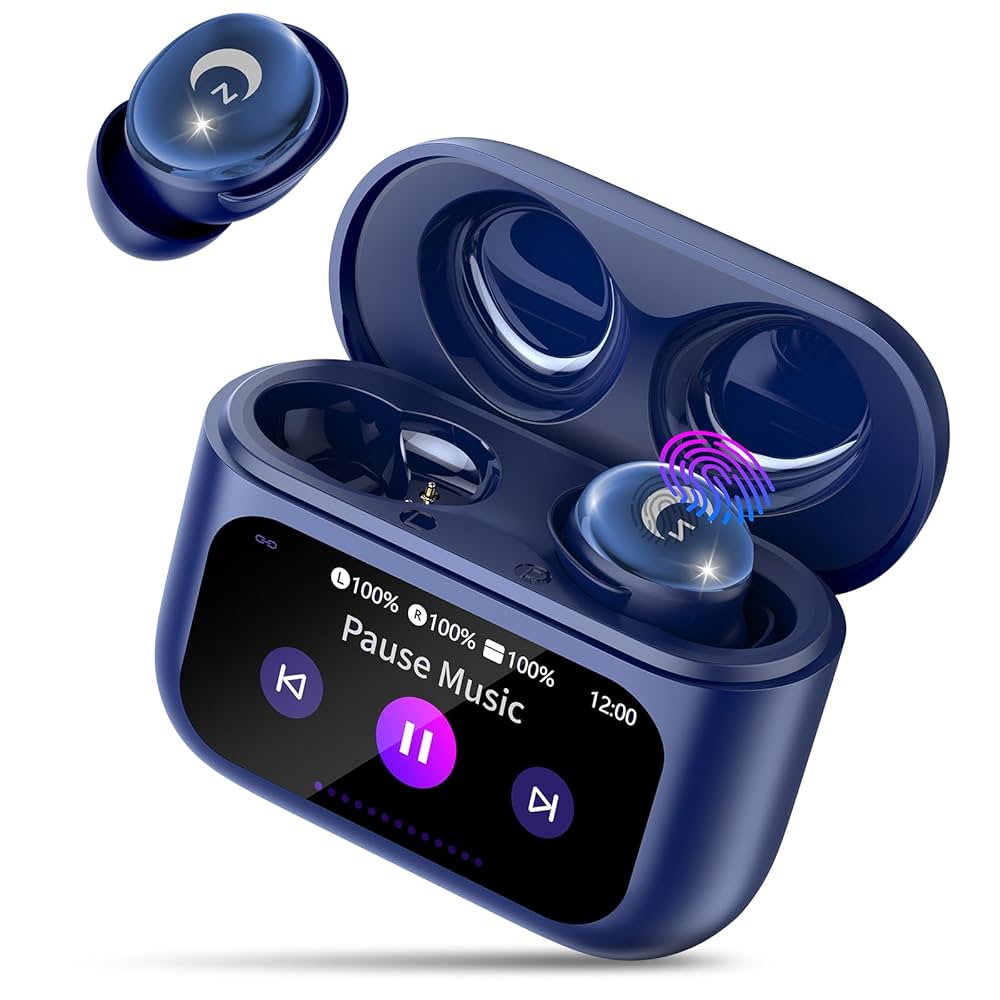 Porównanie żywotności baterii słuchawek Ikony baterii pokazujące czas pracy Sony Bose Sennheiser i Jabra obok siebie