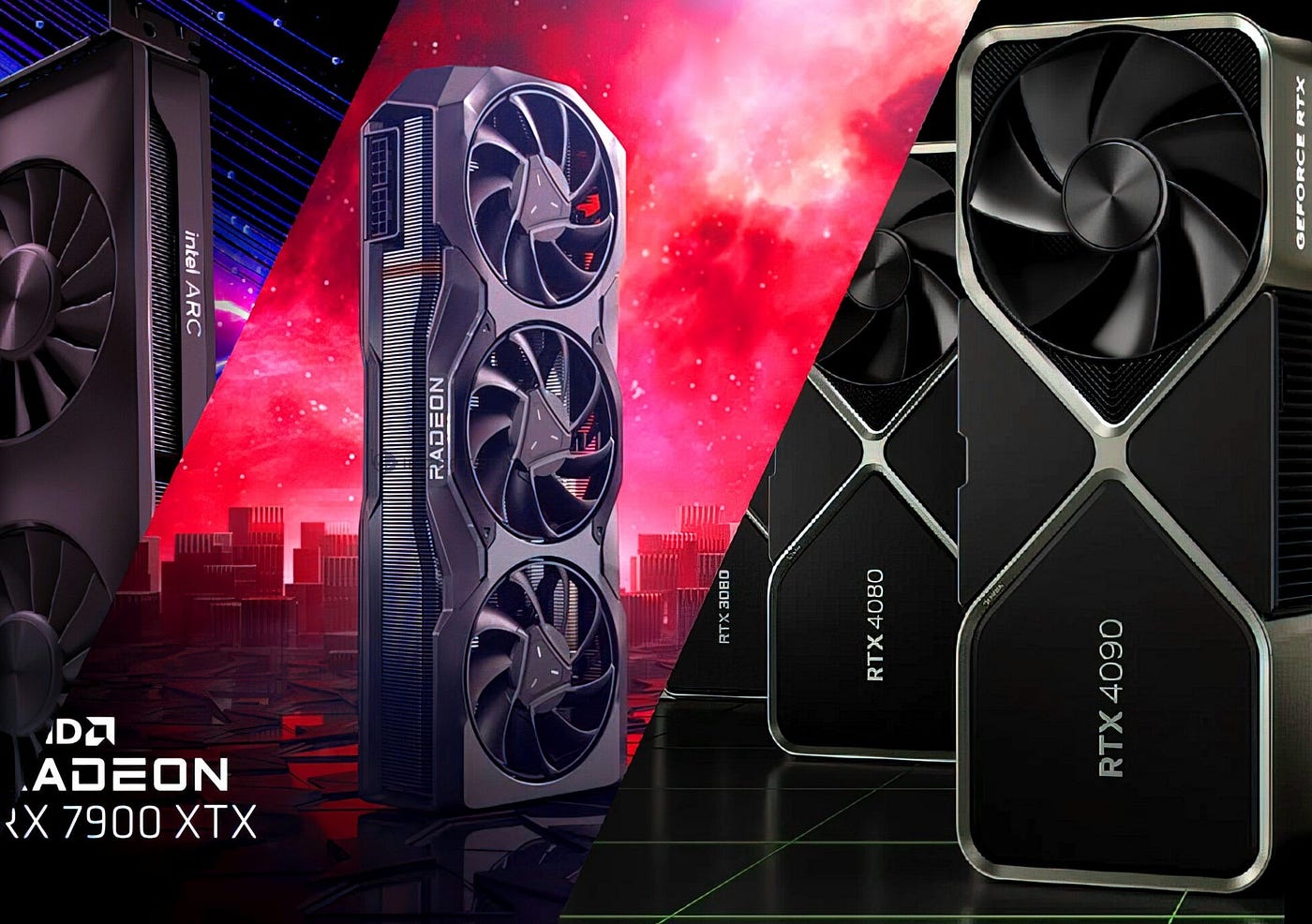 Porównanie wykresów FPS w grach z przewagą Intel w single-core